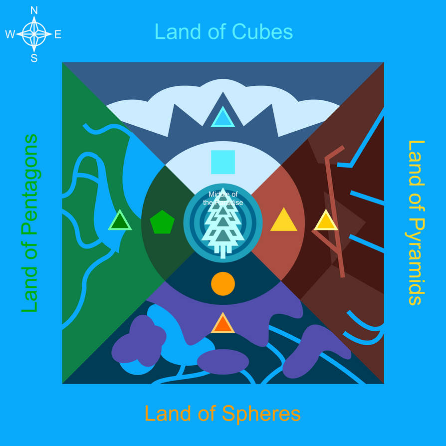 TPC Paradise Map (With Legends) by jordanli04 on DeviantArt