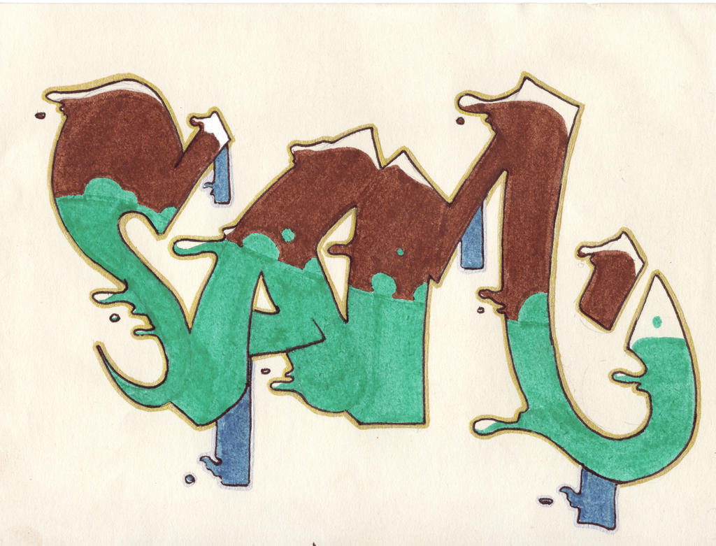Sam In Graffiti Sam by HiiroSana on DeviantArt