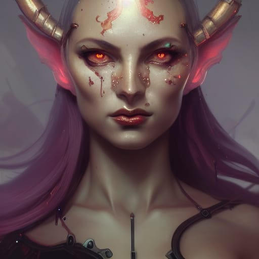 Random Demon Random Demon Elf. by FluffyKitty2110 on DeviantArt
