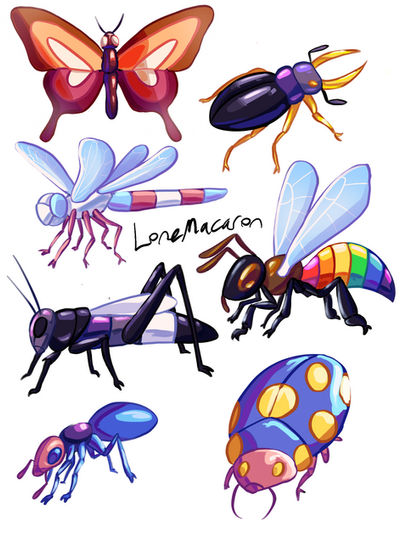 Pride Insects Pride insects by LoneMacaron on DeviantArt