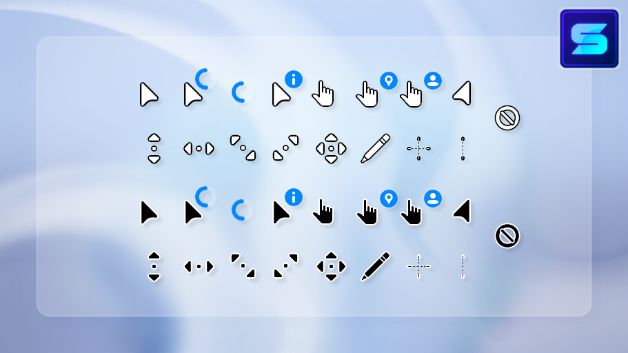 Round Edge Cursors