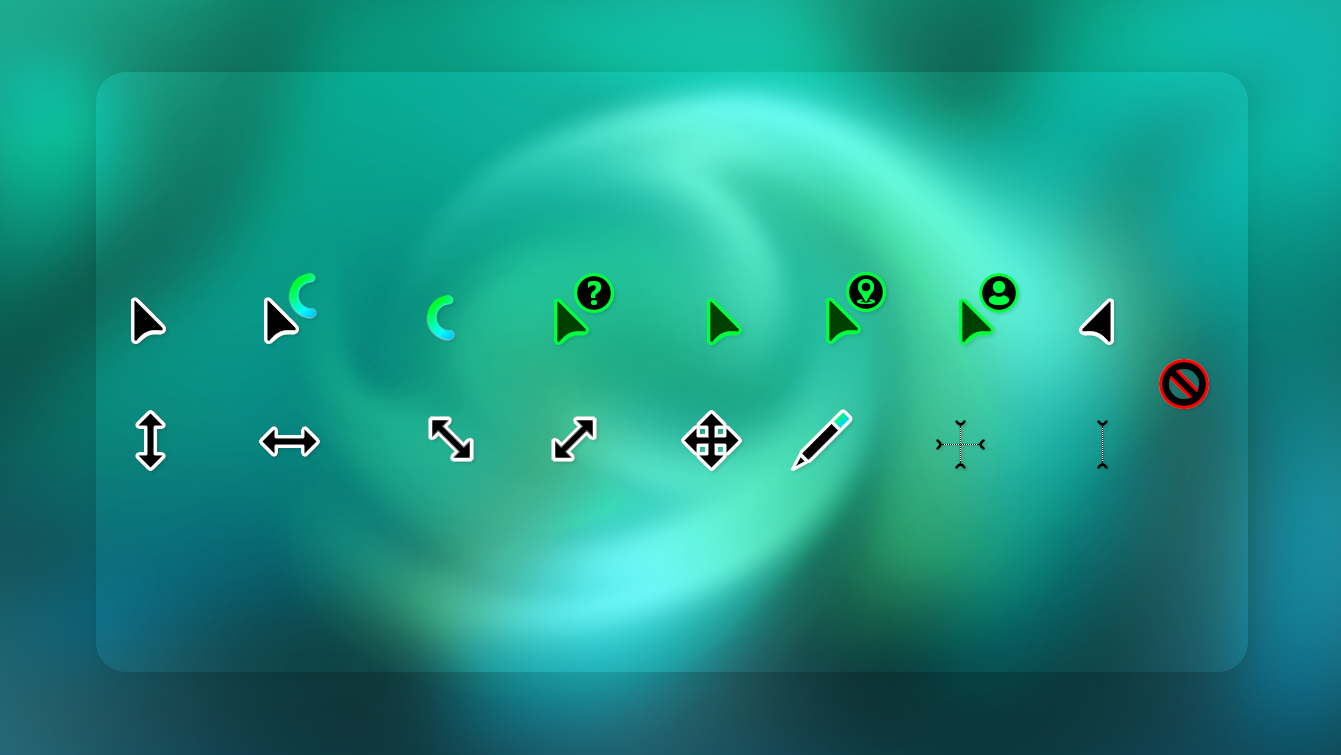 Free] Modern Cursors v1 - Light and Dark by VA5HOne on DeviantArt