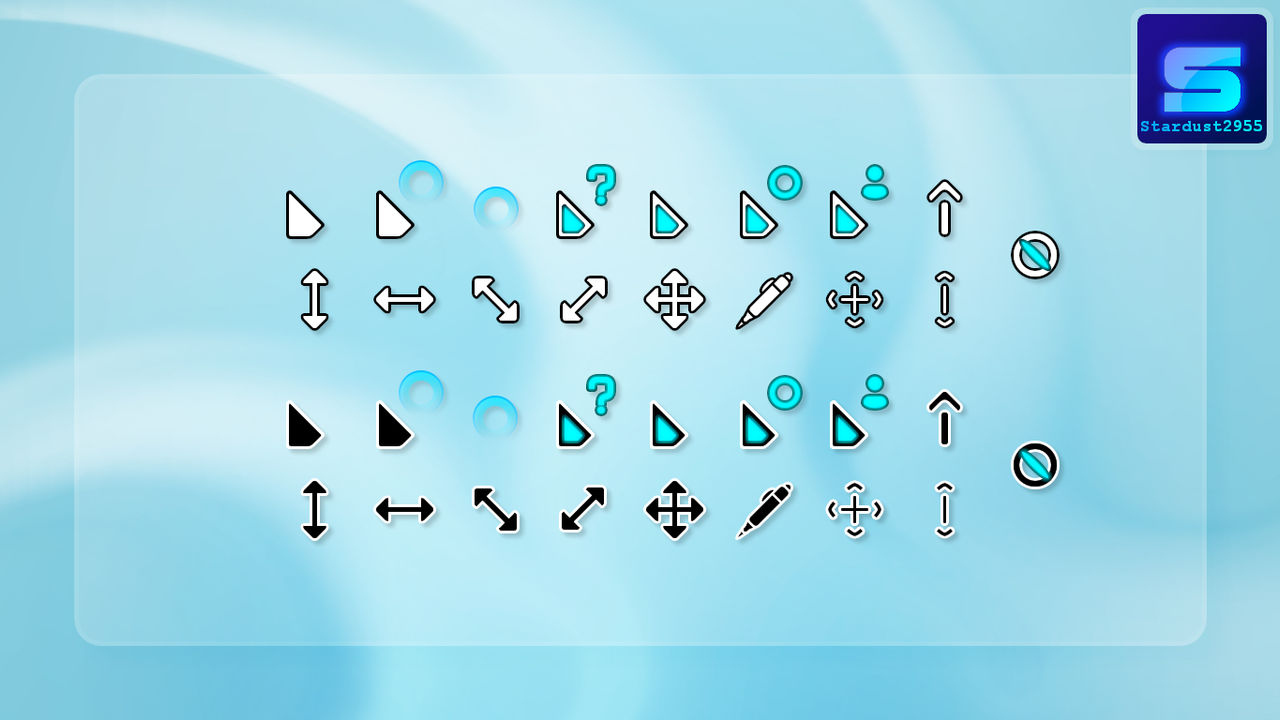 Deviant Cursor Neon Cursors by Stardust2955 on DeviantArt