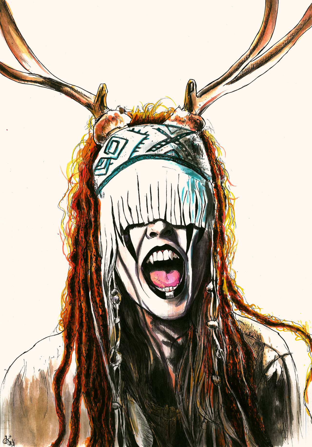 Maria Franz of Heilung by Lunar-Heartbeat on DeviantArt