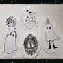 Ghost sticker pack