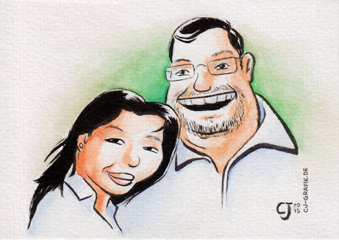 Wedding Caricature