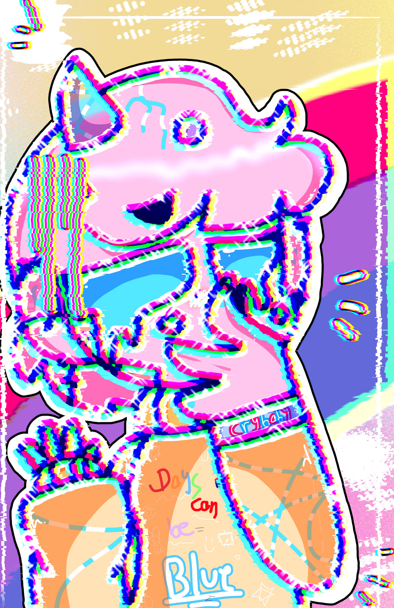 Glitch Art Crybaby By Shuri That Silly On DeviantArt glitch-art-crybaby-by-shuri-that-silly-on-deviantart