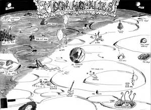 Map of Moon Anomalies