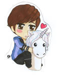 EXO Lay Chibi by CheekyFlower