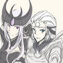 Syndra and Diana