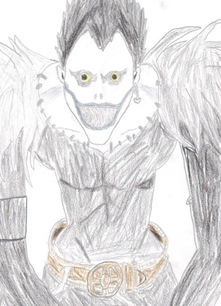 Ryuk-Death Note by HeadCaptainYamamoto on DeviantArt