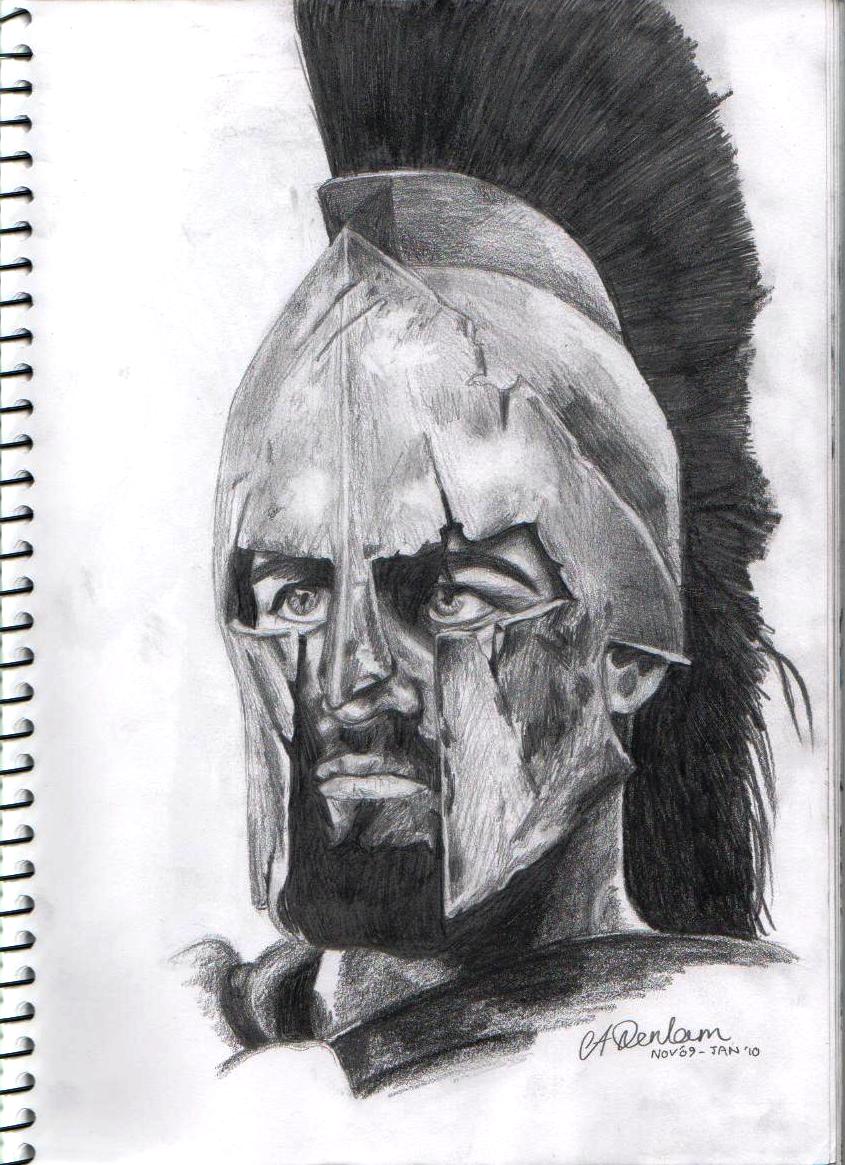 King Leonidas -Sketch- By Charlie-D33 On Deviantart