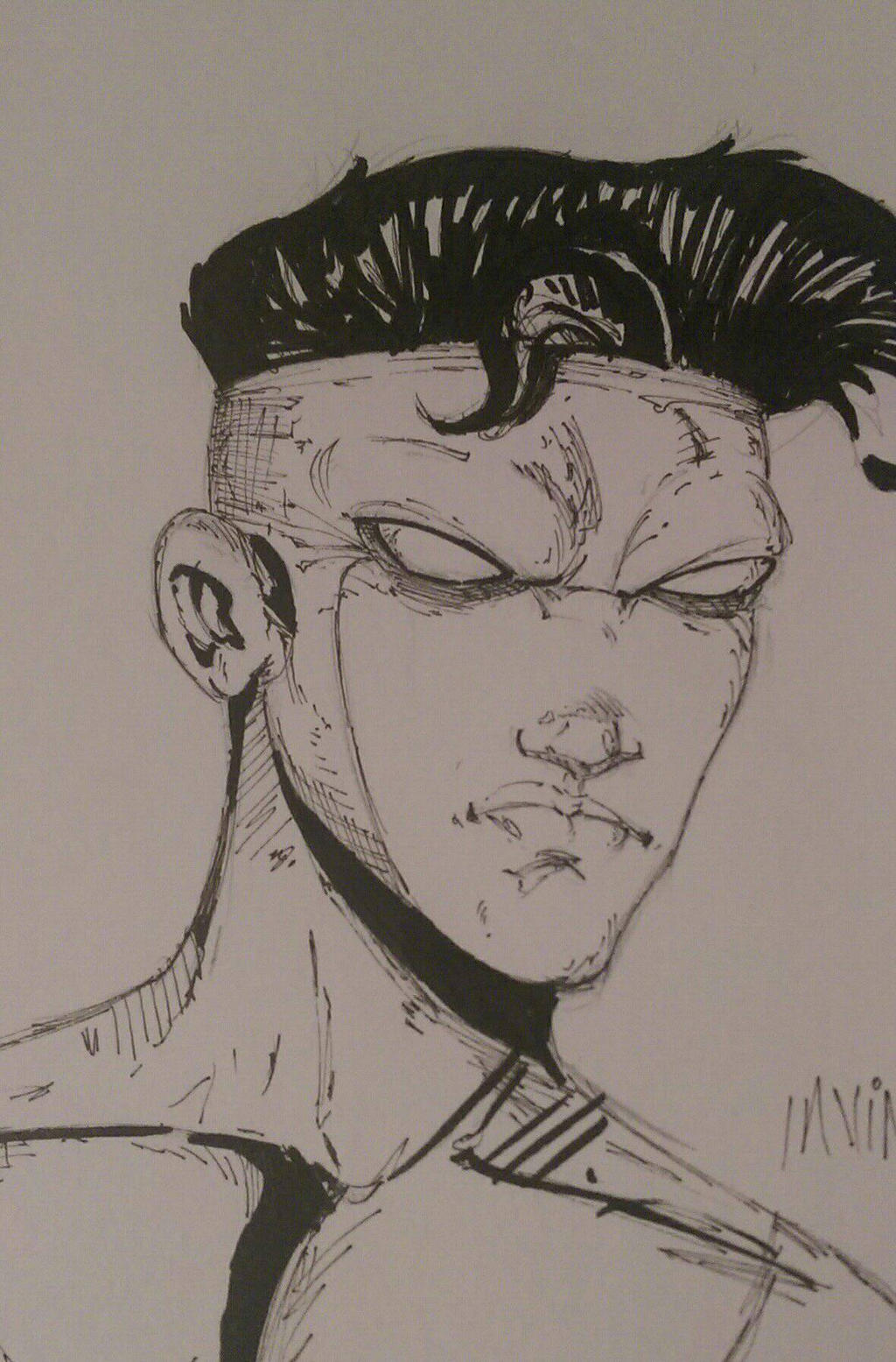 invincible sketch by Bewitness on DeviantArt