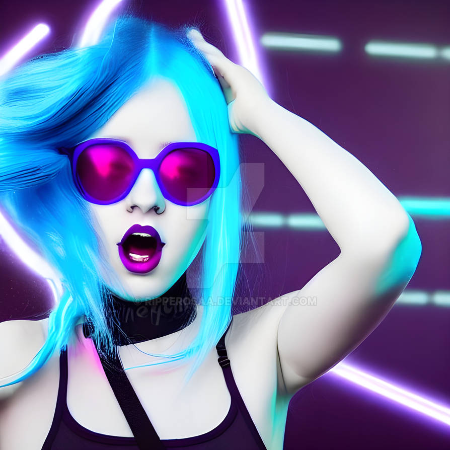 Neon Rave by ripperosaa on DeviantArt