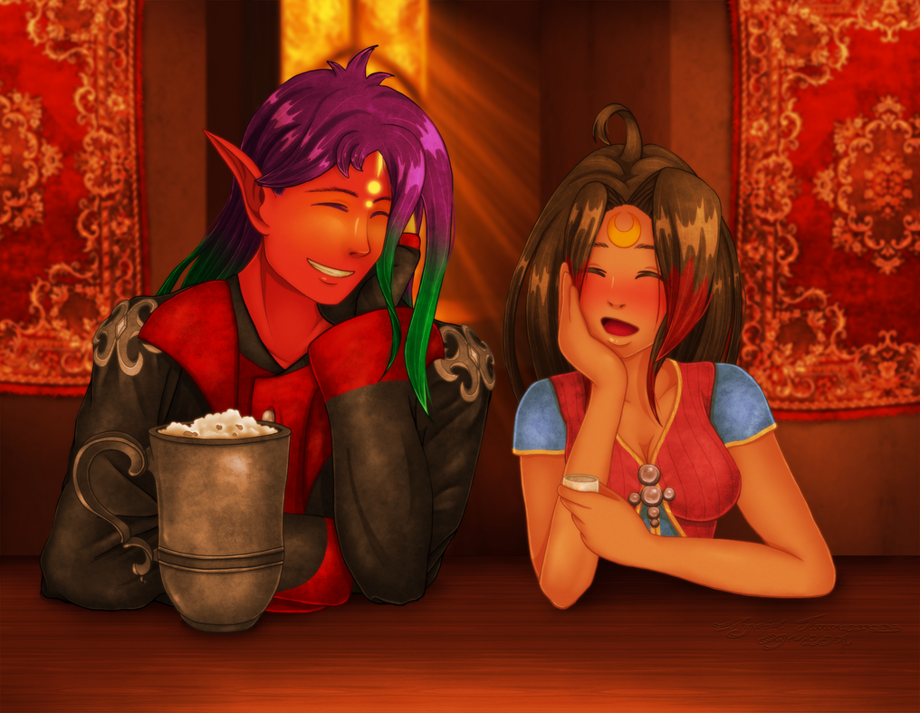 Blowing off some steam by Coraleana