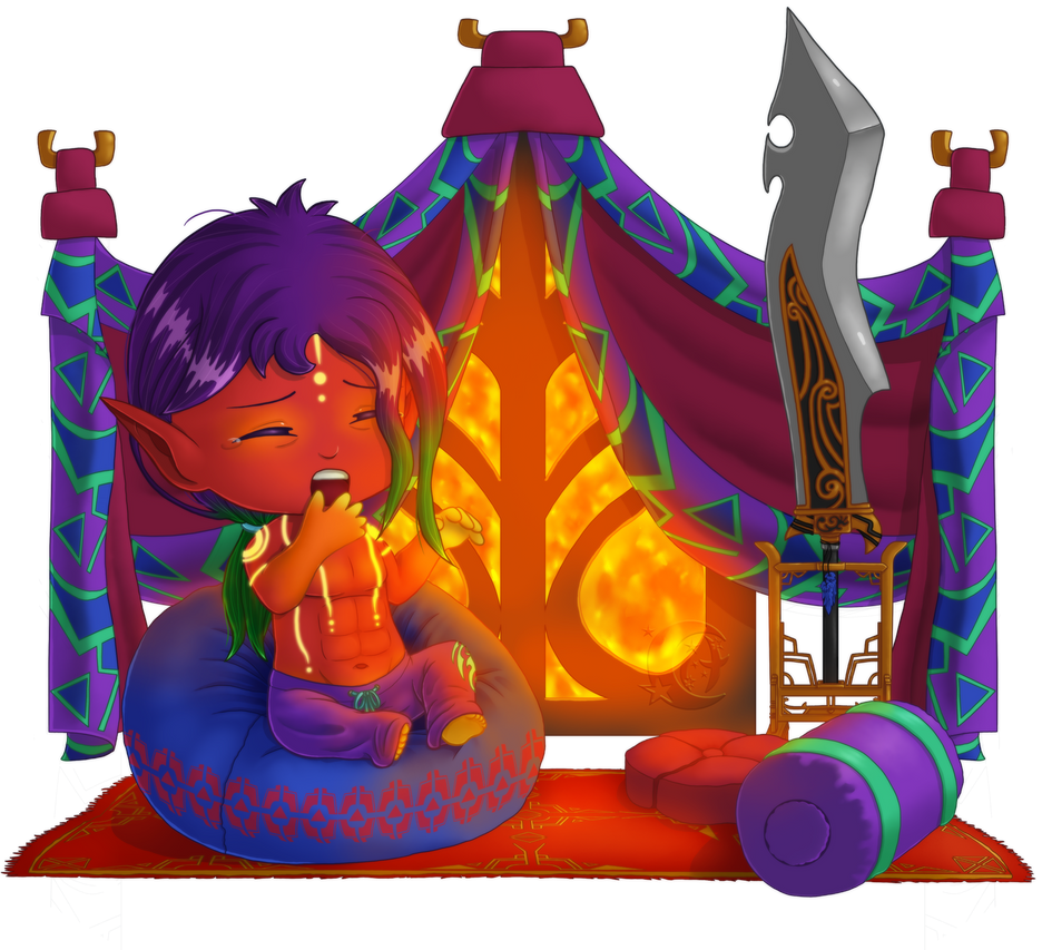 Good Morning Sleepyhead by Coraleana