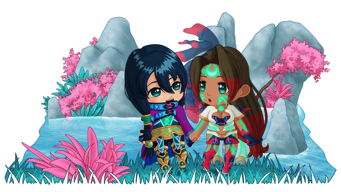 Oasis stroll by Coraleana