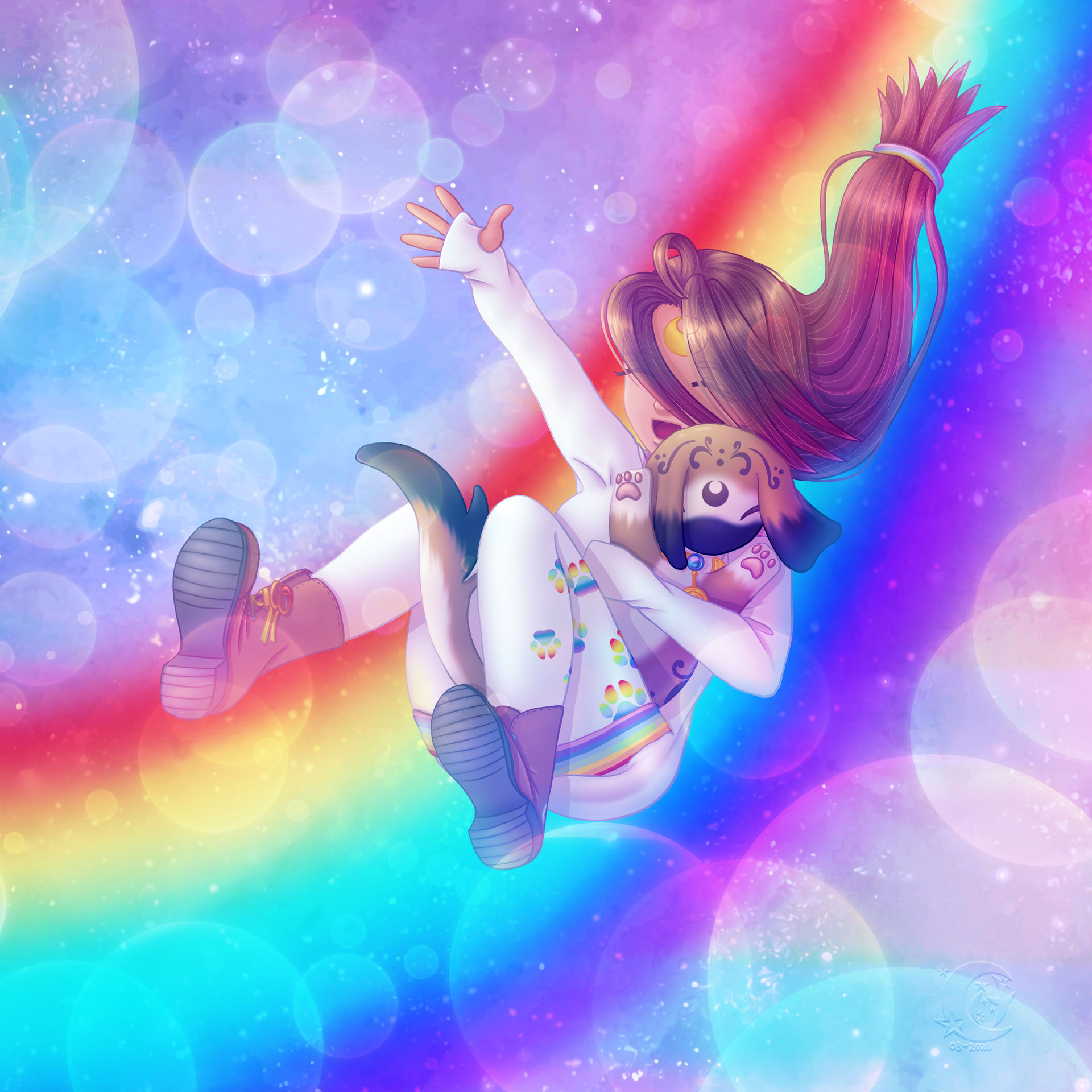 Deviantart Fallow Gotta Follow My Rainbow by Coraleana on DeviantArt