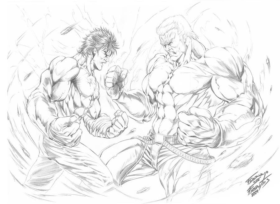 KENSHIRO VS. RAOH Original