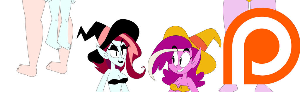 Mighty Magiswords Fusion Witchy Morbidia assets by Jackurai