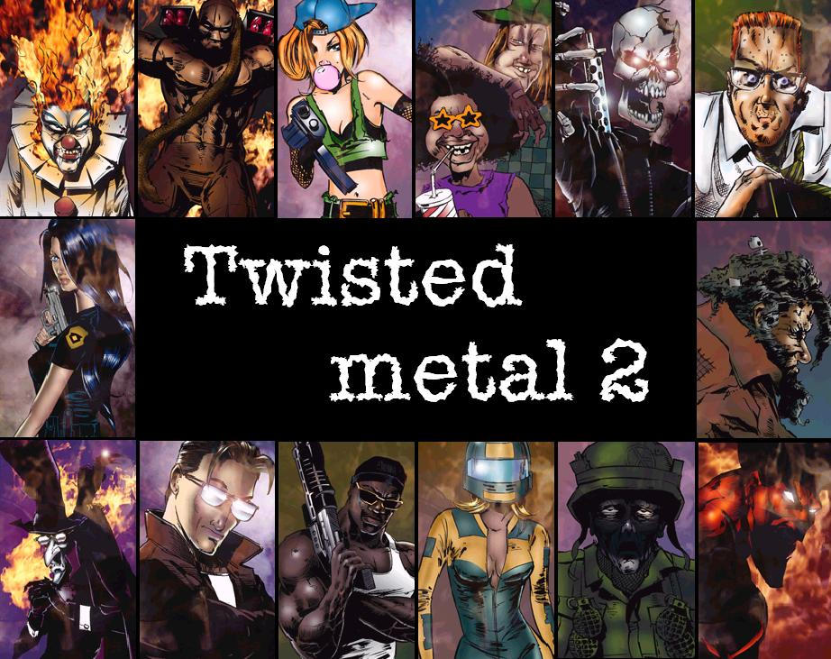 Twisted Metal 2 Characters by RicardoAmorim0709 on DeviantArt
