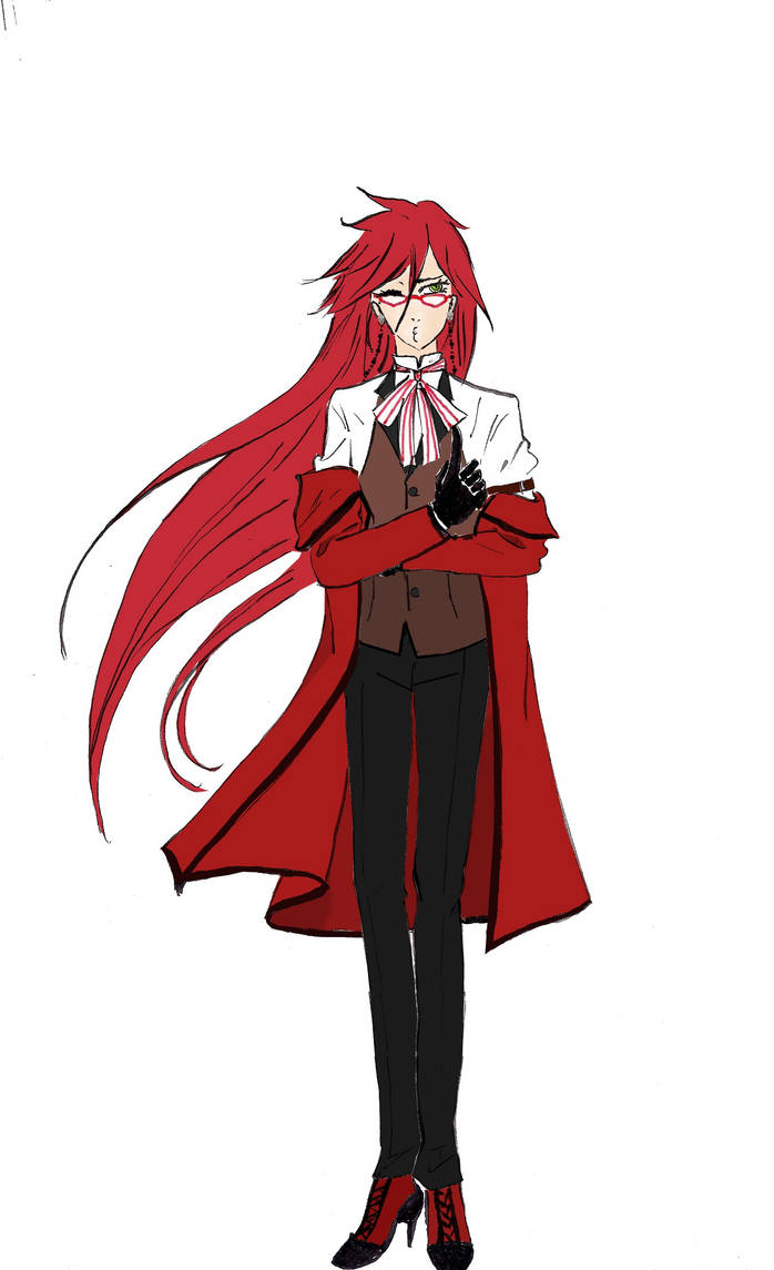Grell Face Grell by anko86 on DeviantArt