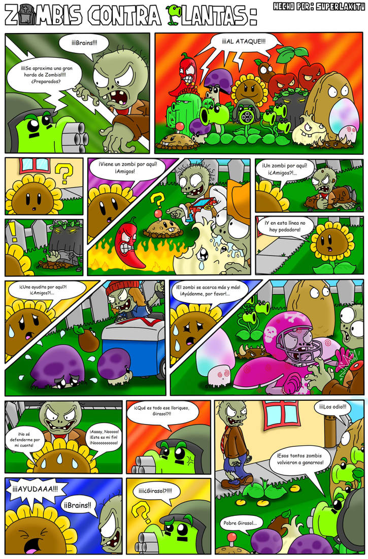 Zombis contra Plantas by BoxBird on DeviantArt