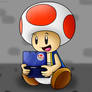 RQ for ToadFan15: That cute Toad playing 3DS!