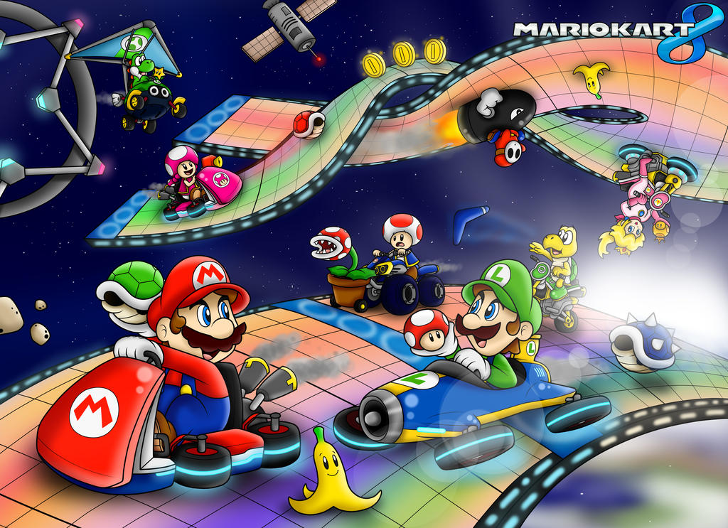 Mario Kart 8 Wallpaper By Boxbird On Deviantart Mario Kart 8 Wallpaper By Boxbird On Deviantart