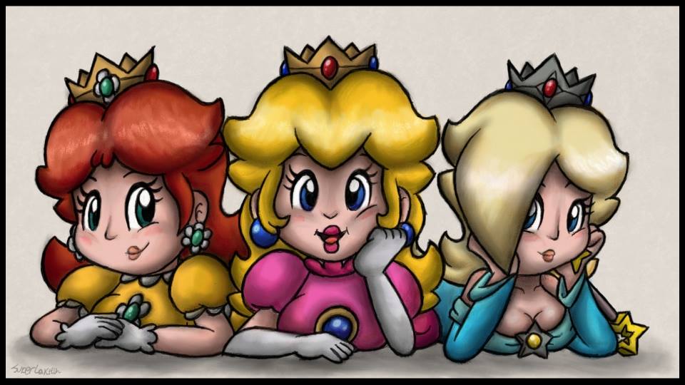 The three cute princesses