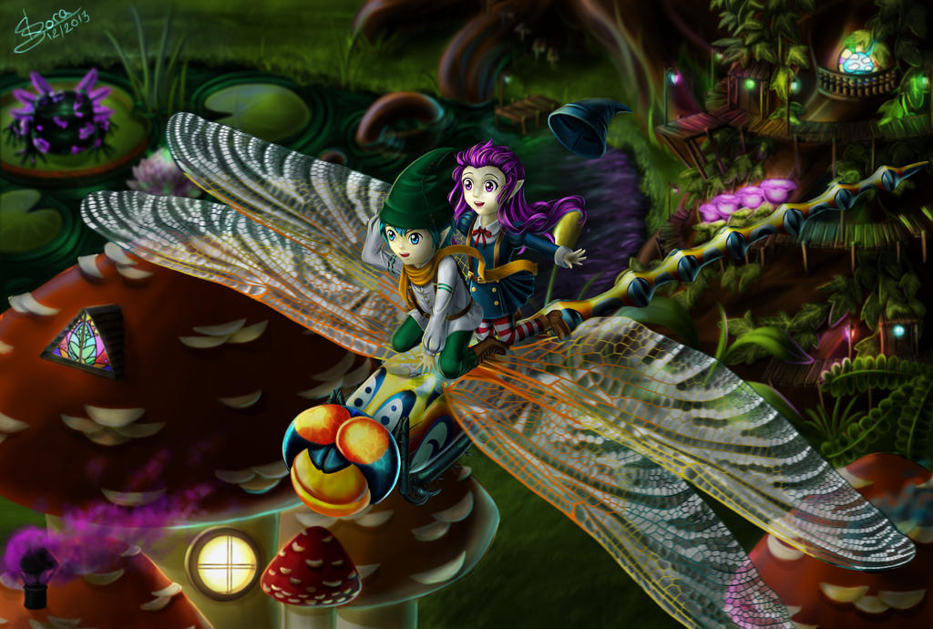 Go, Dragonfly! by OwarinaiSora on DeviantArt