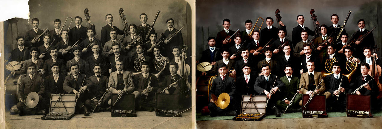 Anatolia College Orchestra, Merzifon c. 1909
