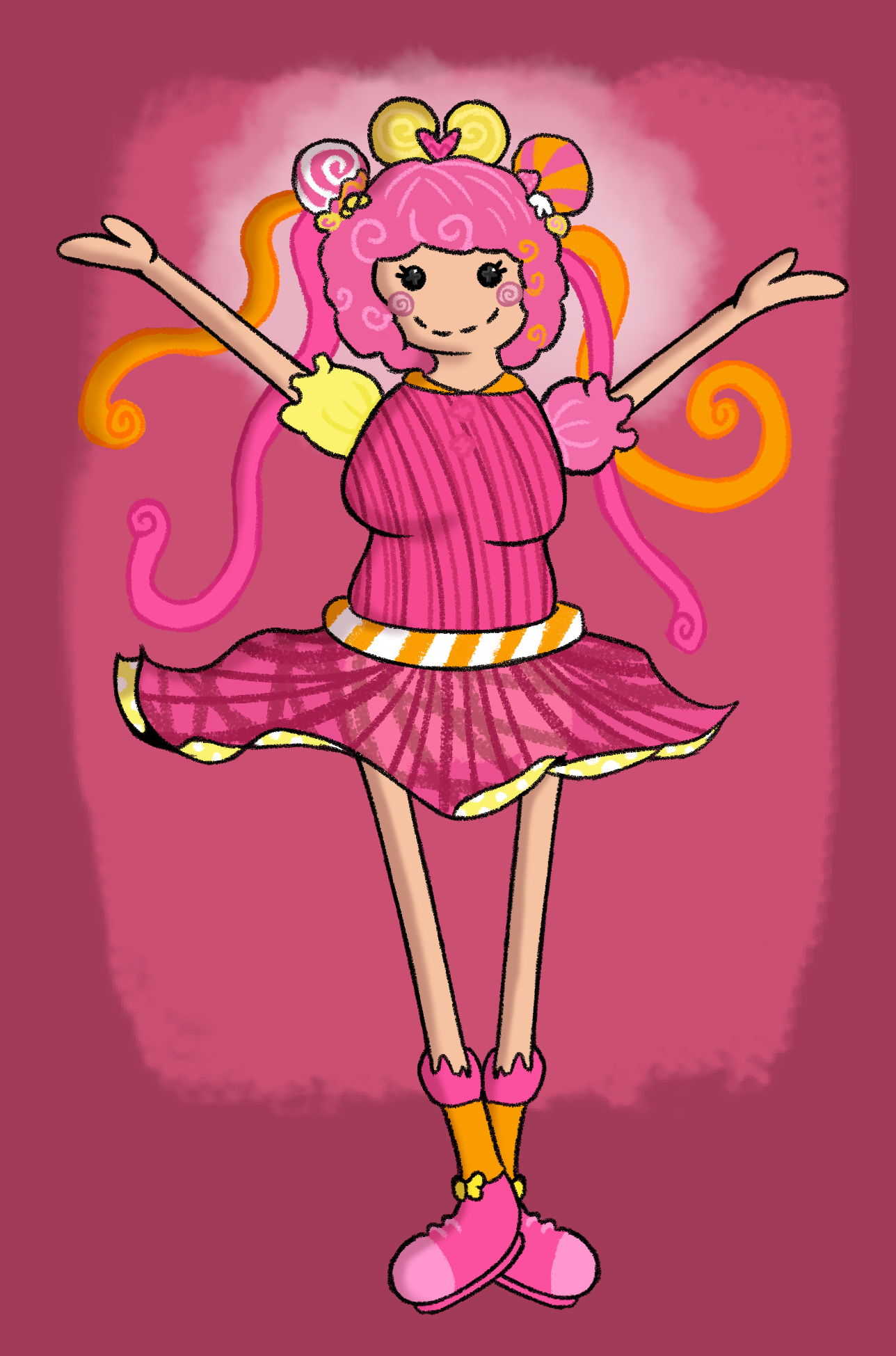 Lalaloopsy Stretchy Hair by VanVeleca on DeviantArt