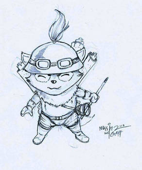 Teemo pencil