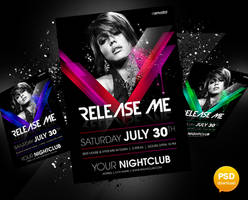 Release Me Party Flyer