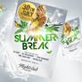 Summer Break Flyer PSD