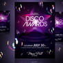 Disco Awards Party Flyer