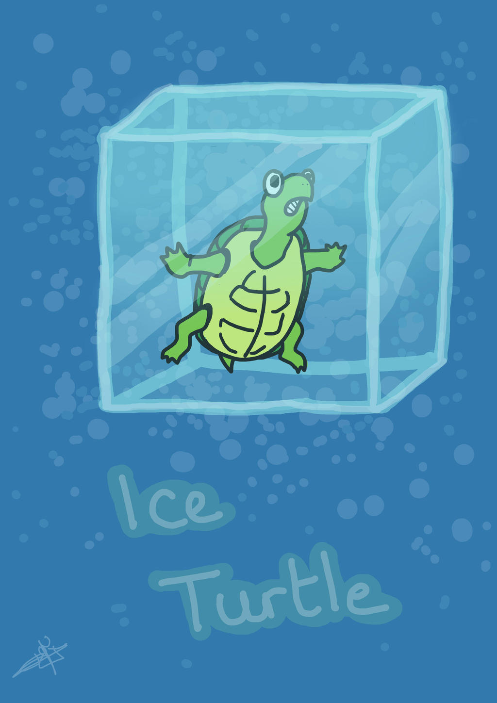 Ice-Turtle by Etsalar on DeviantArt