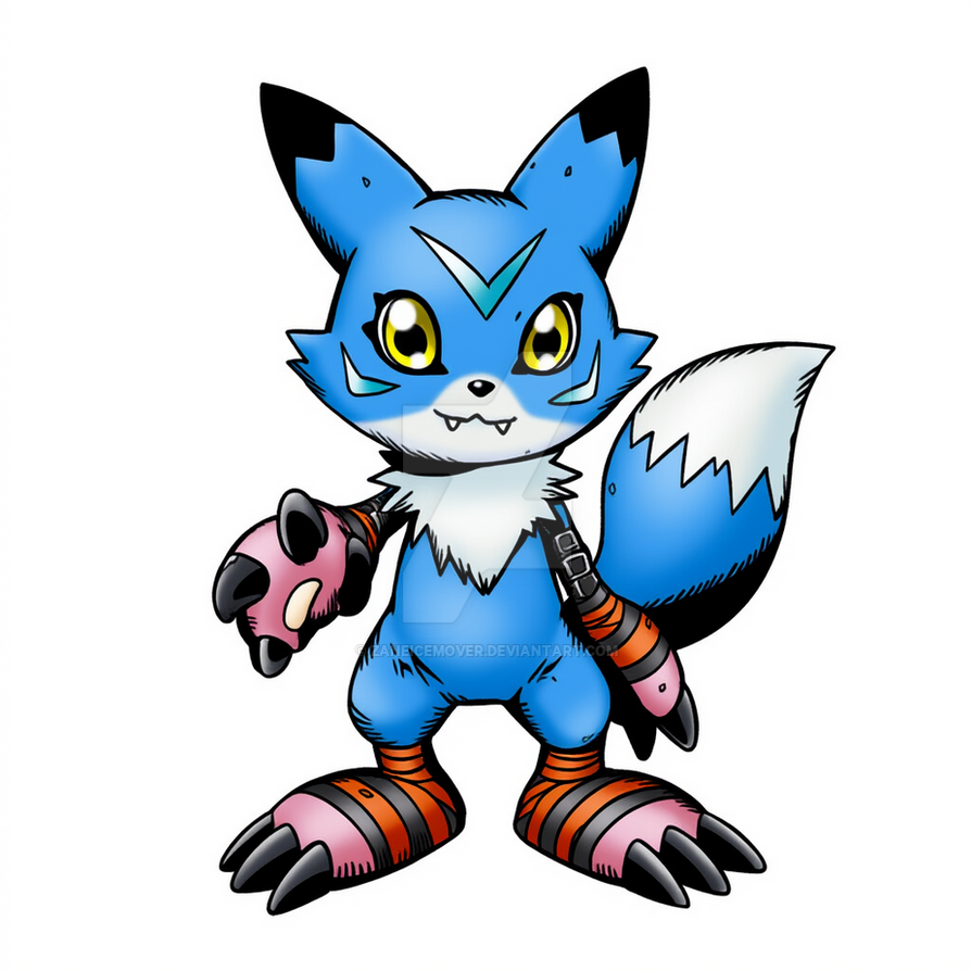 Fox themed digimon rookie level adoptable by zaneicemover on DeviantArt