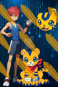 Digimon Character Adopt Zodiac #3 Tiger