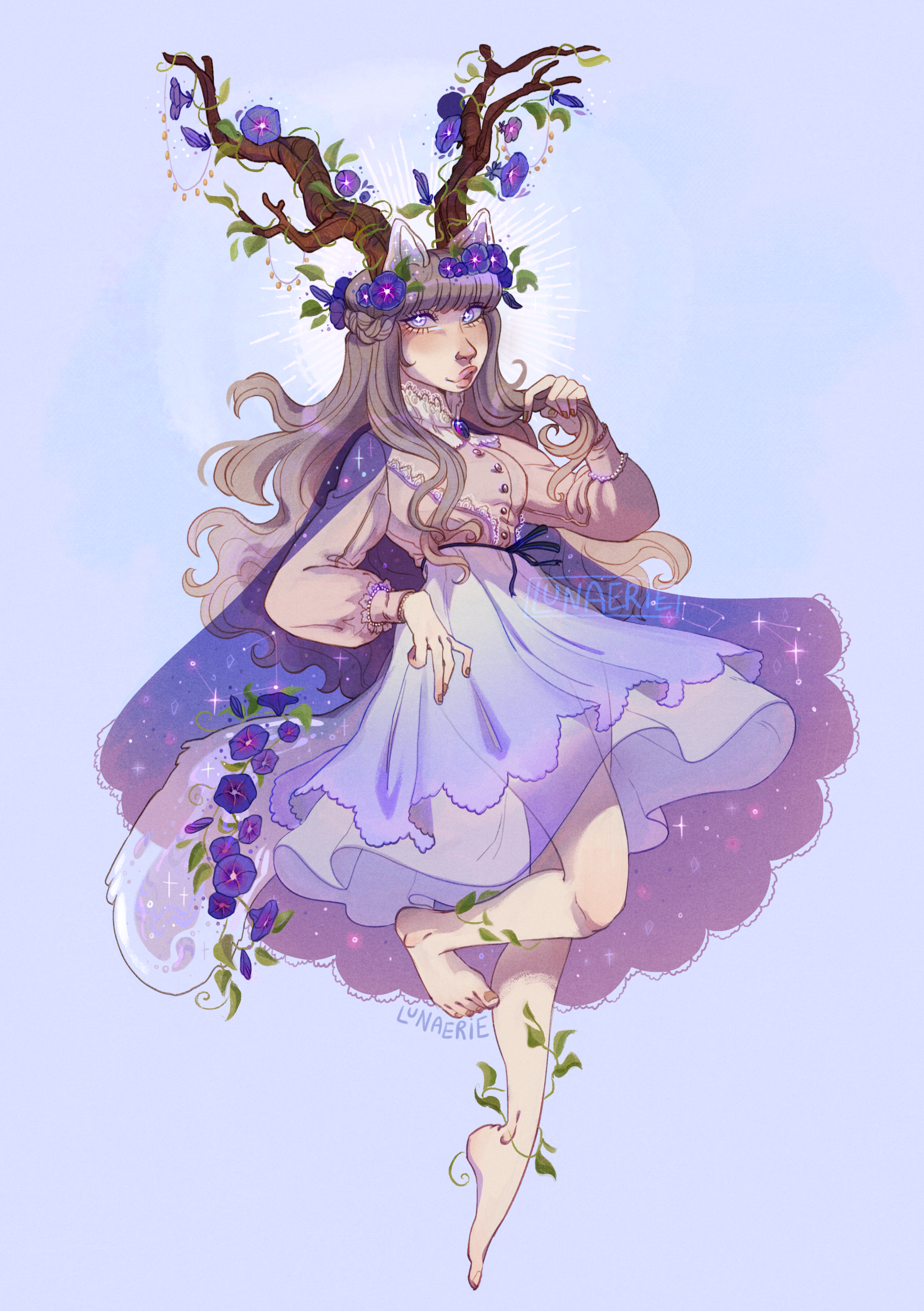 OC: Morning Glory by lunaerie on DeviantArt OC: Morning Glory by lunaerie on DeviantArt