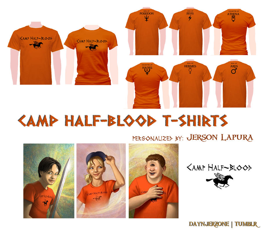 DIY Camp Half Blood T-Shirt • Heather Handmade