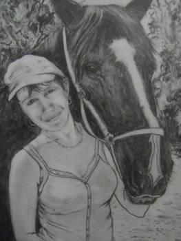 girl and horse