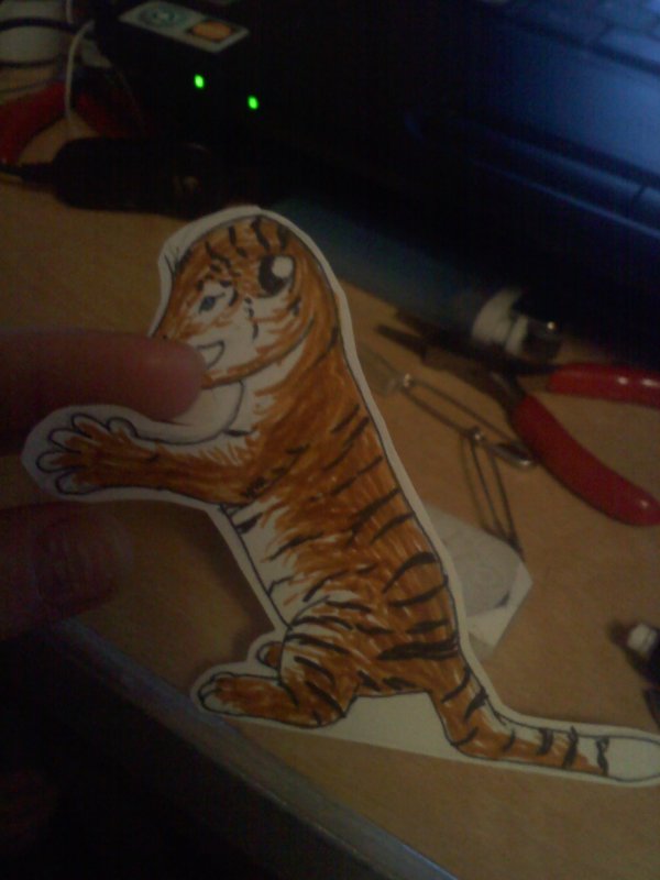 Paperchild-Tiger