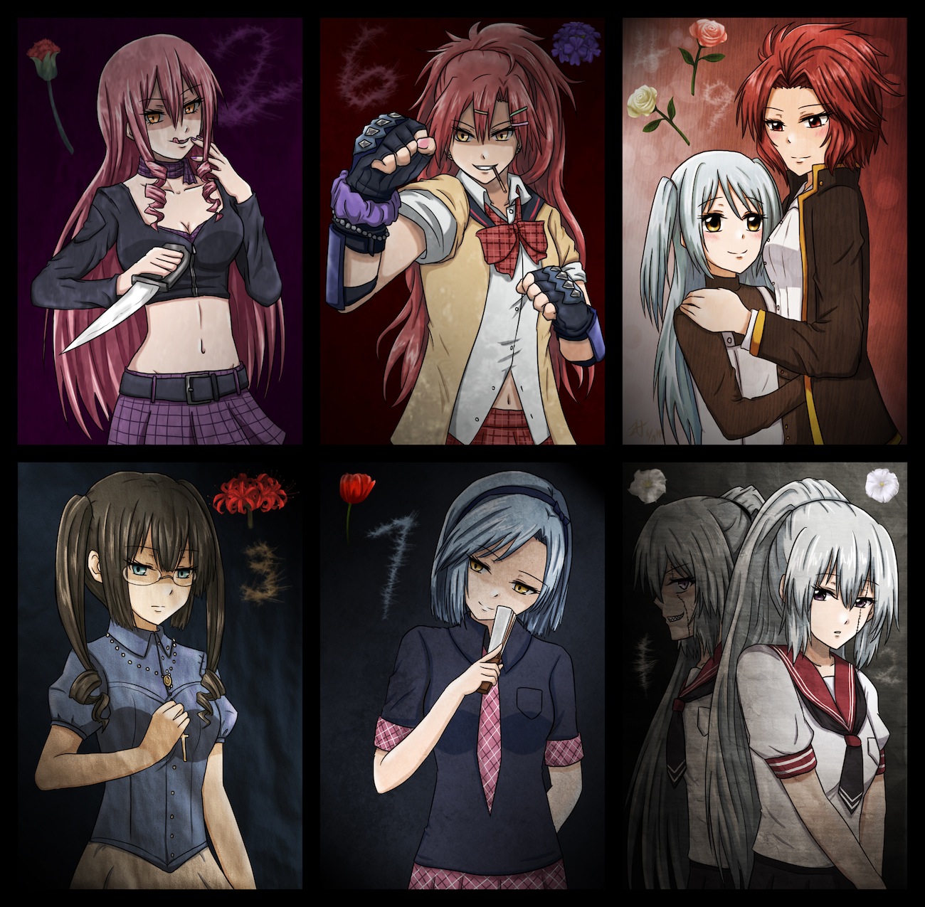 Akuma No Riddle Sketches Part1 By Athyra On Deviantart