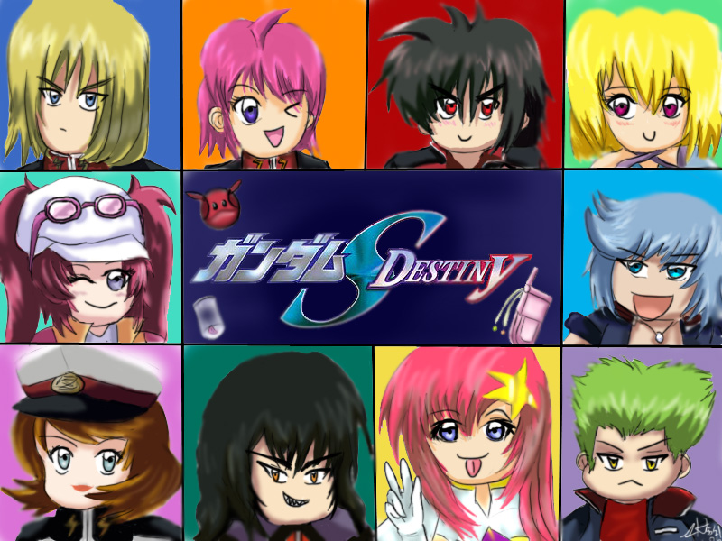 Chibi Gundam Seed destiny