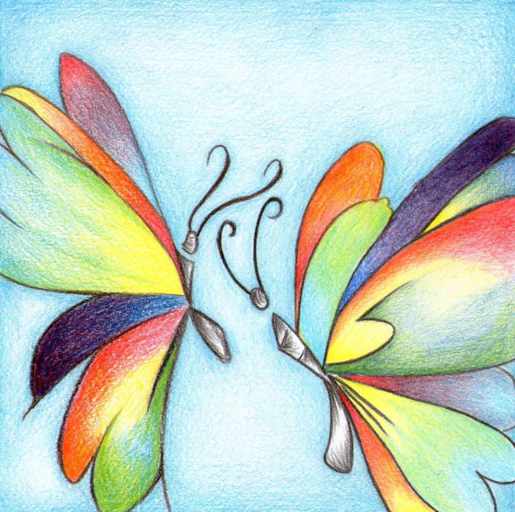 The Rainbow Butterflies