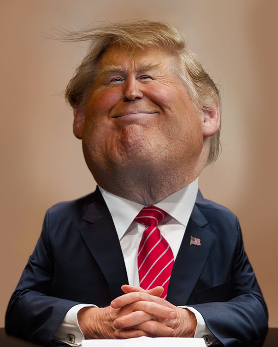 Donald Trump - A Caricature Study