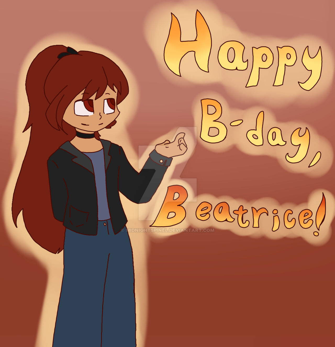Yet another character of mine has a birthday today