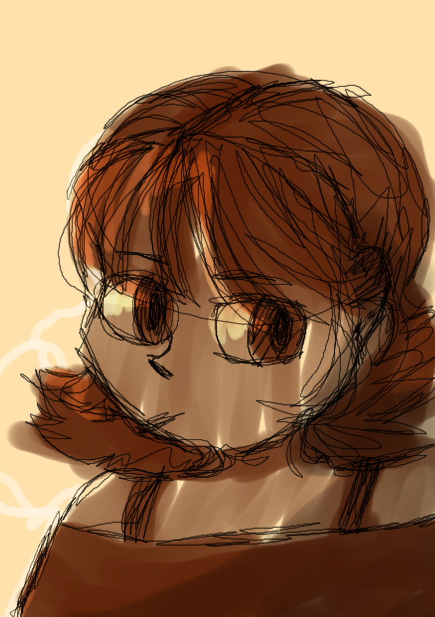 DREW THIS WITH FOUR STROKES